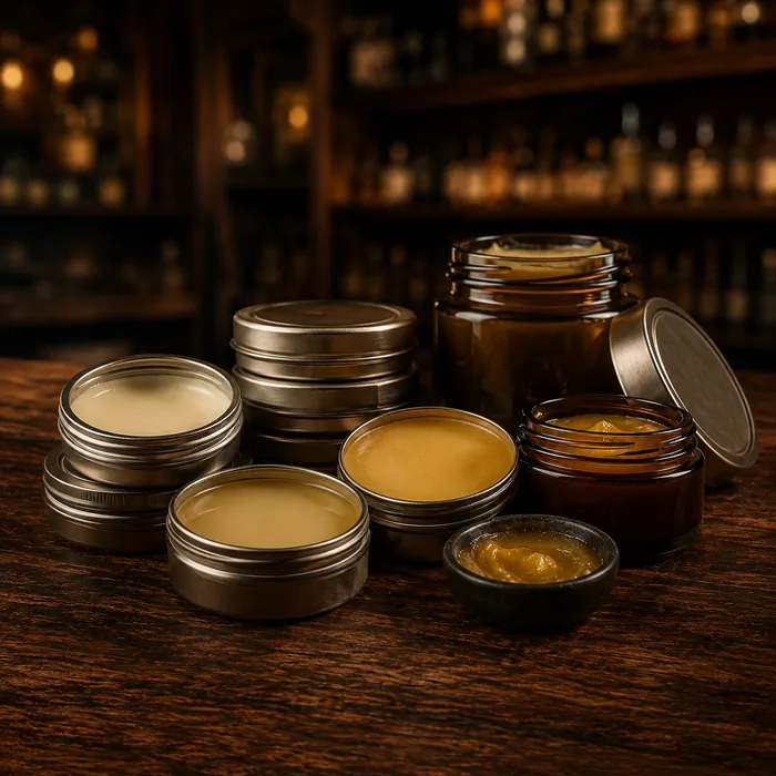 Topical balm jars